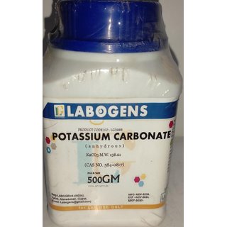 POTASSIUM CARBONATE ANHYDROUS 99 Extra Pure - 500 GM POTASSIUM CARBONATE ANHYDROUS 99 Extra Pure - 500 GM