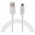 USB DATA CABLE WHITE FOR MOBILE, LAPTOP,PC