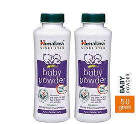 Himalaya Baby Powder (50g - Pack Of 2)