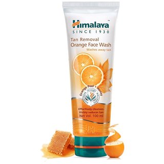 Himalaya Tan Removal Orange Face Wash - 100ml Himalaya Tan Removal Orange Face Wash - 100ml