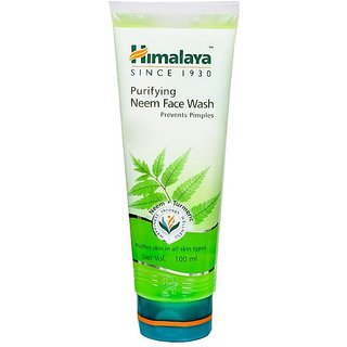 Himalaya Purifying Neem Face Wash 100 ml (Pack Of 2) Himalaya Purifying Neem Face Wash 100 ml (Pack Of 2)