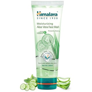 Himalaya Moisturizing Aloe Vera Face Wash 100ml (Pack of 3) Himalaya Moisturizing Aloe Vera Face Wash 100ml (Pack of 3)