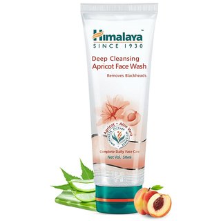Himalaya Deep Cleansing Apricot Face Wash 50ml Himalaya Deep Cleansing Apricot Face Wash 50ml