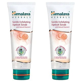                       Himalaya Herbals Gentle Exfoliating Apricot Scrub, 50gm (Pack Of 2)                                              