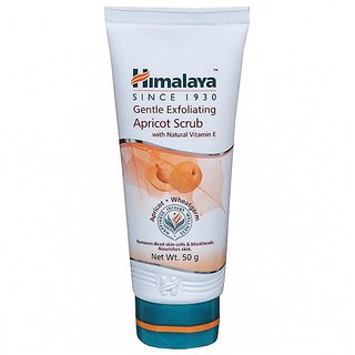                       Himalaya Gentle Exfoliating Apricot Scrub 50g (Pack Of 3)                                              