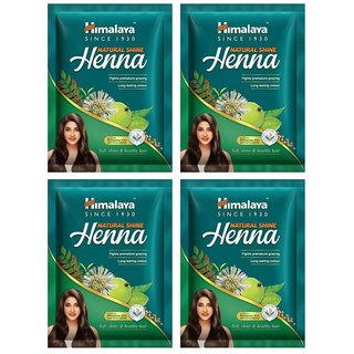 Himalaya Natural Shine Henna Long Lasting Colour 25g (Pack Of 4)