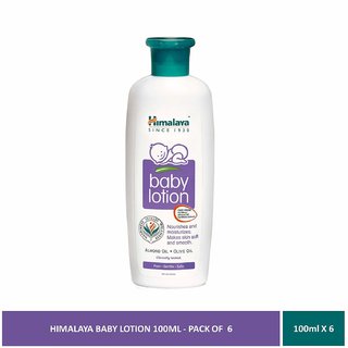 Himalaya Herbals Baby Lotion (100ml) - Pack of 6