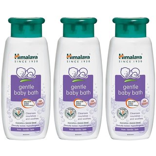 Himalaya Gentle Baby Bath 100 ml - Pack Of 3 Himalaya Gentle Baby Bath 100 ml - Pack Of 3