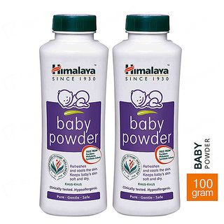 Himalaya Baby Powder With Herbal (100g, Pack Of 2) Himalaya Baby Powder With Herbal (100g, Pack Of 2)