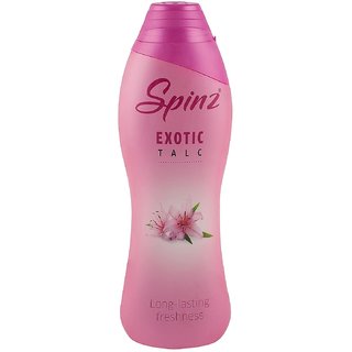                       Spinz Exotic Talc Long Lasting Freshness 80g (Pack Of 2)                                              