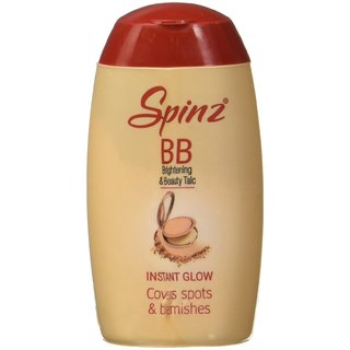                      Spinz BB Talc Instant Glow Cover Spots  Blemishes - 15gm (Pack Of 4)                                              