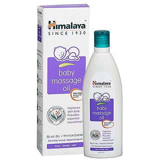                       Himalaya Baby Massage Oil 50ml (Pack Of 3)                                              
