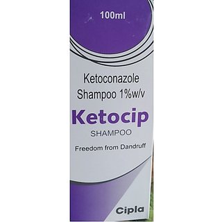                      Ketocip Anti Dandruff Shampoo Dandruff Free Shampoo ( Pack of 2) 100 ml                                              