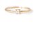 White Sapphire  Natural & Unheated Stone 8 Ratti Gold Plated Ring by Ratan Bazaar
