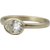 8.5 ratti Stone 100% Natural White Sapphire  Gold Plated Ring by Ratan Bazaar