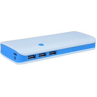 Orenics P3 with 3 USB Ports 15000 MaH Power Bank (Blue)