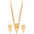 Asmitta Traditional One Gram gold plated Long Necklace set for women