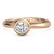 White Sapphire Ring 9.5 Carat natural Stone gold plated Ring by Ratan Bazaar
