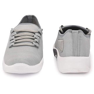 mens grey athletic shoes