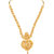 Asmitta Ethnic One Gram Gold Plated Long Necklace Set For Women