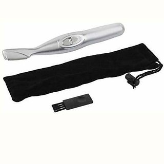 Nawani Bi Feather King Eyebrow Hair Remover and Trimmer for Women  Silver 