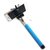 KSJ Selfie Stick With AUX Cable (Assorted Color)