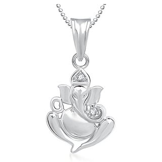 Buy JAIPUR GEMSTONE God Ganesha Pendant for Men Women Pure Silver Locket Online Get 52 Off