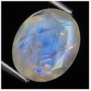                       100% Real 5.5 Ratti Blue Moonstone Stone for astrological purpose by Ceylonmine                                              