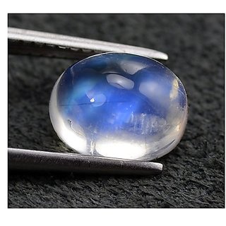                       Blue Moonstone Natural Unheated Stone 5.5 Carat For Astrological PurposeBy Ceylonmine                                              