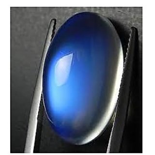                       Blue Moonstone With Certified 6.5 Carat Astrological Stone By Ceylonmine                                              