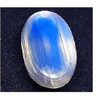                       100% Original Blue Moonstone Stone 7 Ratti Lab Certified Stone by Ceylonmine                                              