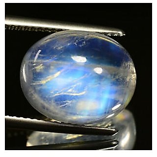                       100% Real 7 Ratti Blue Moonstone Stone for astrological purpose by Ceylonmine                                              