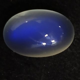                       8 Ratti Natural Certified Blue Moonstone Gemstone by Ceylonmine                                              