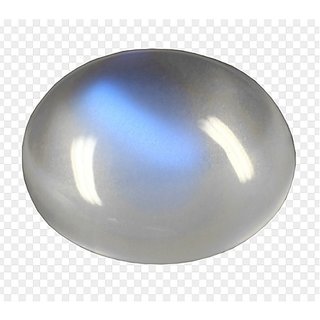                       Natural Blue Moonstone Stone 7.5 Ratti Certified  By Ceylonmine                                              