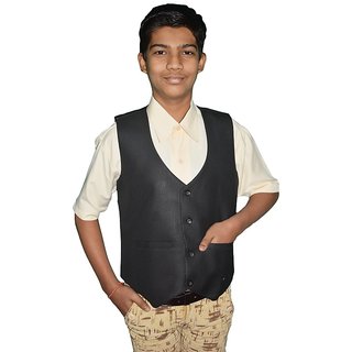 KMP Cotton Waistcoat Coat For Mens Boys Reguar Fit Easy Hand Wash