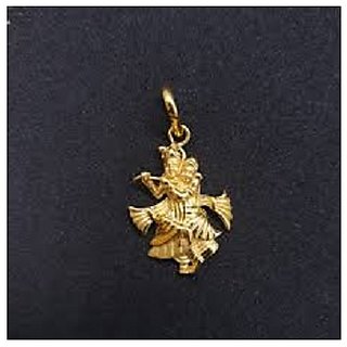                       Gold Plated Lord Radha krishna  Pendant with Chain for Men  Women by Men  Women                                              