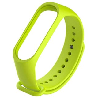 Microbirdss M4 Parrot Green Strap Band For M3/M4-B Grade Quality Silicone Smart Replacement Wrist Strap Bracelet.