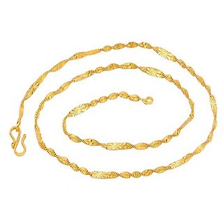                       Gold Plated Chain For Unisex By Kundli Gems                                              