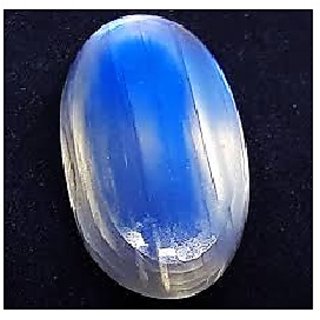                      9 Ratti Natural Certified Blue Moonstone Gemstone by Ceylonmine                                              