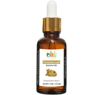 PMK Pure Natural Cinnamon leaf (Dalchini) Oil (15ML)