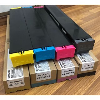 Sharp MX 23at Toner Cartridge Pack Of 4 Black,Cyan,Yellow,Magenta