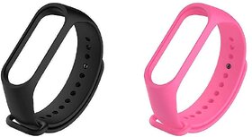 Microbirdss M4 Black And Pink  Band Strap For Mi3 And Mi4 Fitness Smart Band Strap Smart Band Strap