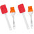 Eastern Club Silicone Brush and Spatula Set, 4-Pieces (Assorted Color)