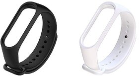 Microbirdss M4 Black And White For Soft Silicone Band m4 Strap Waterproof Wristband Strap Fashion Accessory