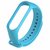 Microbirdss M4 Black And Sky Blue For m3 And M4 Mi Band Strap