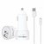 Portronics Car Power 2T POR-663 2.4A Car Charger with Dual USB Ports White