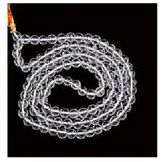 Designer Sphatik Stone Beads Single Line Mala for Women & Menby Ceylonmine Designer Sphatik Stone Beads Single Line Mala for Women & Menby Ceylonmine