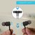 Portronics Conch Gama in-Ear Wired Earphone 1.2m Tangle Free Cable in-Line Mic Noise Isolation 3.5mm Aux Port and High Bass for All Android and iOS Devices (Black)