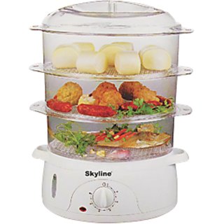 Skyline VT-7063 800-Watt 3 Layer Food Steamer