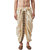 Disone Beige Border Dhoti For Men